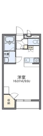 レオパレス罧原の物件間取画像